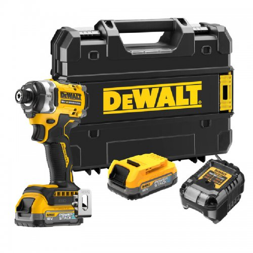 Aku rázový utahovák 18V 2x1,7Ah Tstak DeWALT POWERSTACK DCF860E2T DCF860E2T