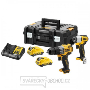 Aku bezuhlíková kombo sada nářadí 12V 2x3,0 Ah XR DeWALT DCK2111L2T Aku bezuhlíková kombo sada nářadí 12V 2x3,0 Ah XR DeWALT DCK2111L2T gallery main image