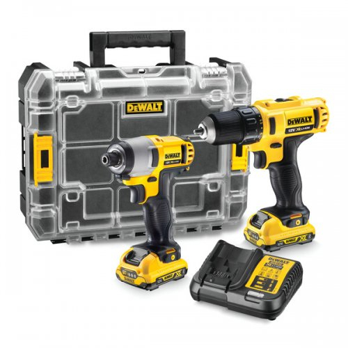 Levně Kombo sada aku nářadí 10,8V XR 2x2,0 Ah DeWALT DCK211D2T DCK211D2T