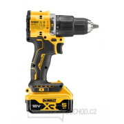 Aku bezuhlíková vrtačka s příklepem XR Li-Ion 18V/2x5,0Ah k výročí 100 let DeWALT DCD100YP2T náhled