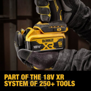 Aku bezuhlíková vrtačka s příklepem XR Li-Ion 18V/2x5,0Ah k výročí 100 let DeWALT DCD100YP2T náhled