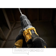 Aku bezuhlíková vrtačka s příklepem XR Li-Ion 18V/2x5,0Ah k výročí 100 let DeWALT DCD100YP2T náhled