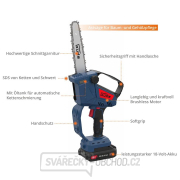 AKUMULÁTOROVÁ ŘETĚZOVÁ PILKA GMK 18-201-05 AKUMULÁTOROVÁ ŘETĚZOVÁ PILKA GMK 18-201-05 náhled