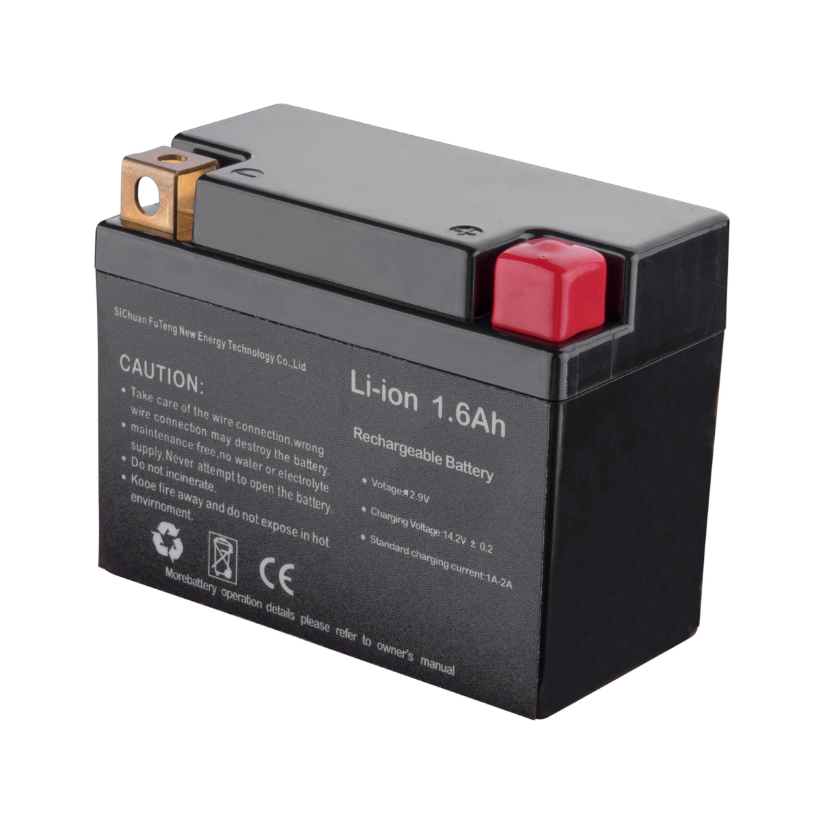 Akumulátor pro elektrický start, Li-ion, 12V, 1,6Ah 8898144
