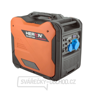 Elektrocentrála digitální invertorová, 5,5kW, elektrický start, podvozek Elektrocentrála digitální invertorová, 5,5kW, elektrický start, podvozek gallery main image