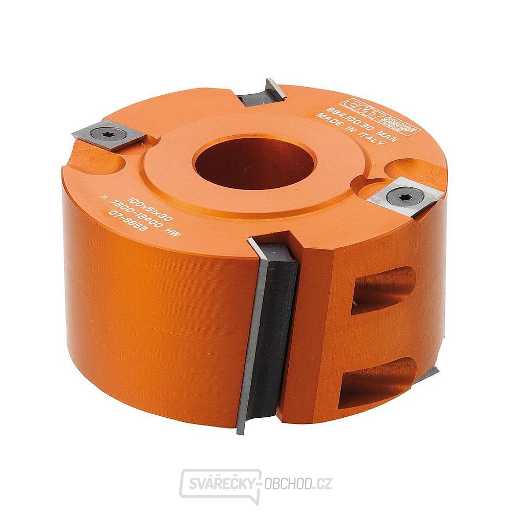 CMT C6941 Falcovací fréza šikmé zuby MAN - D100x51 d30 Z2 V4 ALU