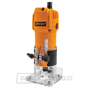 CMT10 New Ořezávací frézka 550W, kleštiny 8mm a 6mm CMT10 New Ořezávací frézka 550W, kleštiny 8mm a 6mm gallery main image