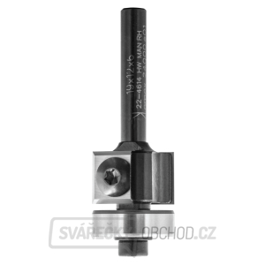 IGM F043 Ořezávací žiletková fréza s ložiskem - D19x12 L56 S=8 HW IGM F043 Ořezávací žiletková fréza s ložiskem - D19x12 L56 S=8 HW gallery main image