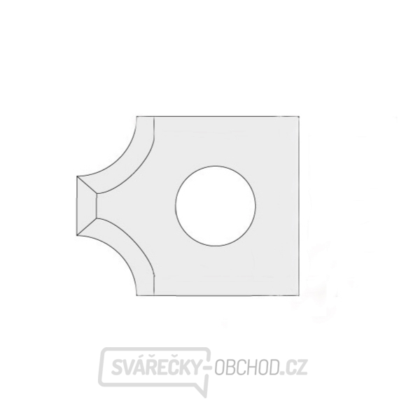 IGM N031 Žiletka tvrdokovová radiusová - 2xR2 16x17,5x2 UNI IGM N031 Žiletka tvrdokovová radiusová - 2xR2 16x17,5x2 UNI gallery main image