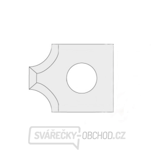 IGM N031 Žiletka tvrdokovová radiusová - 2xR5 16x17,5x2 IGM N031 Žiletka tvrdokovová radiusová - 2xR5 16x17,5x2
