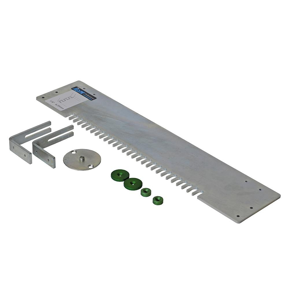 IGM FD3350 Přídavná šablona 6,3mm minirybinový polokrytý spoj FD3350