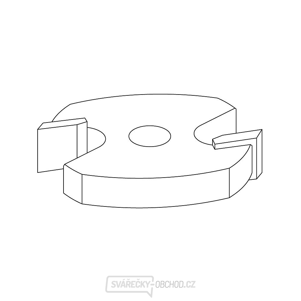 CMT C822 Talířová fréza - D31,75xd8, I4mm gallery main image