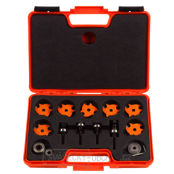 CMT C923 Sada talířové drážkovací frézy s ložisky