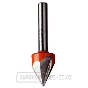 CMT Fréza na V drážku - 60° D12,7x11 60° S=6 HW CMT Fréza na V drážku - 60° D12,7x11 60° S=6 HW gallery main image