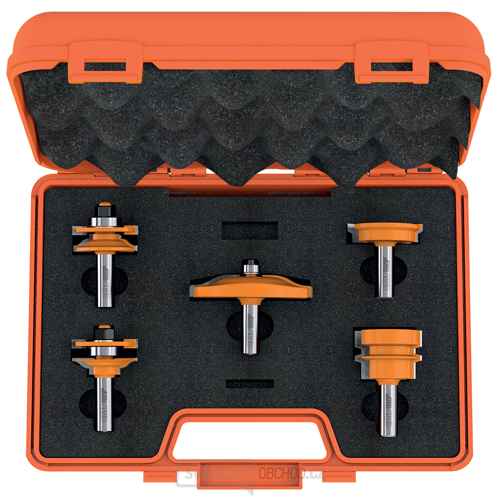 CMT Sada dvířková pro rám a výplň - 5ks profil B S=12 HW