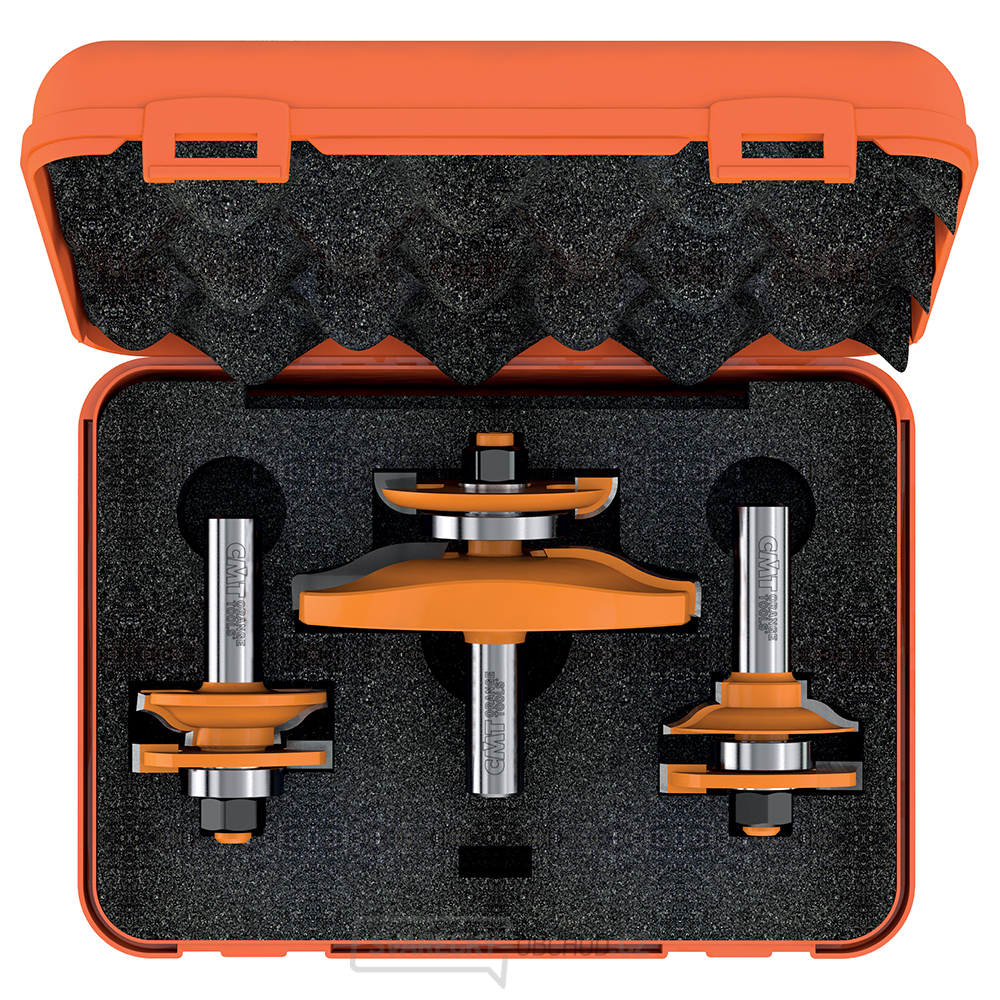 CMT Sada fréz dvířková - 3ks profil C S=12 HW