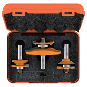 CMT Sada fréz dvířková - 3ks profil D S=12 HW CMT Sada fréz dvířková - 3ks profil D S=12 HW gallery main image