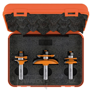 CMT Sada fréz dvířková oboustranná - 3ks profil A S=12 HW CMT Sada fréz dvířková oboustranná - 3ks profil A S=12 HW gallery main image