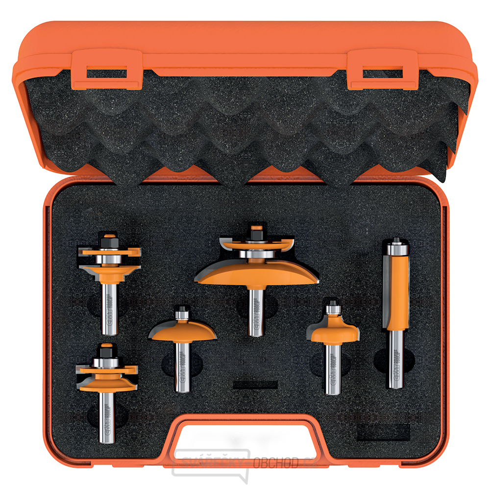 CMT Sada fréz dvířková oboustranná - 6ks fréz S=12,7mm HW CMT Sada fréz dvířková oboustranná - 6ks fréz S=12,7mm HW gallery main image