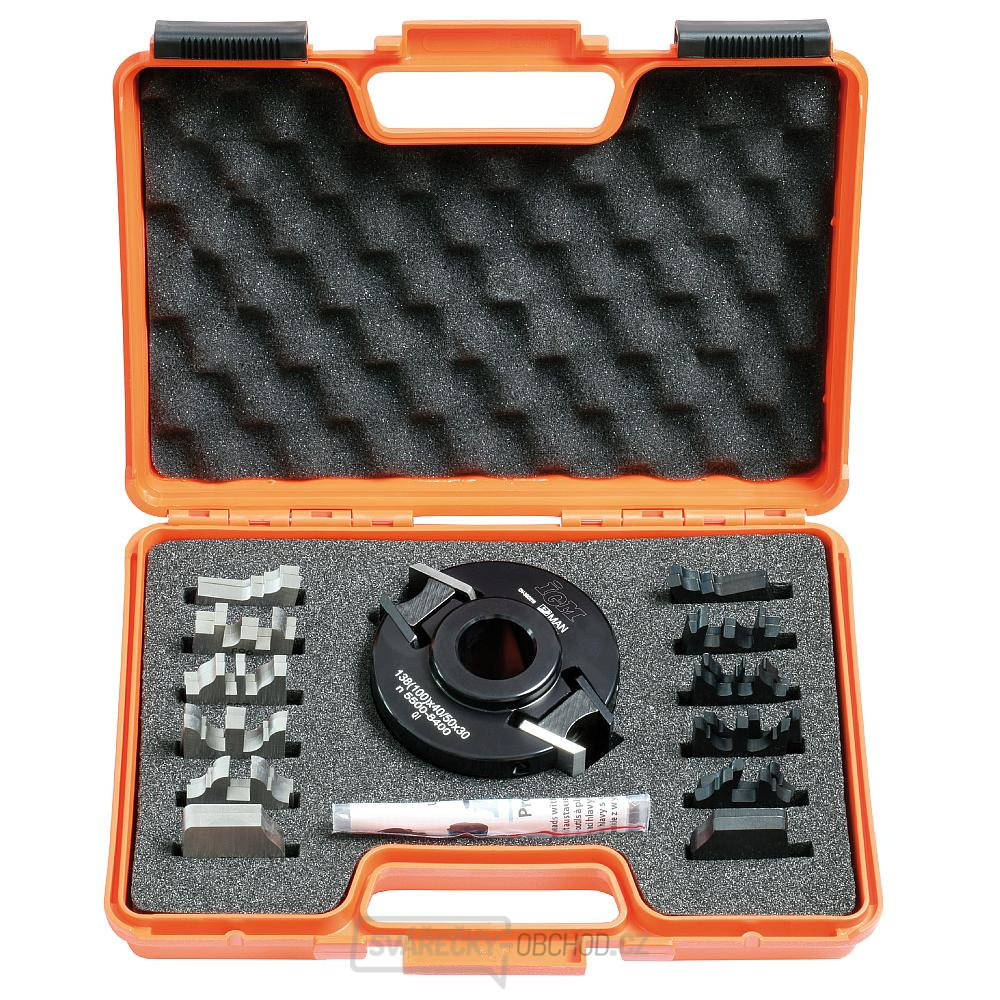 IGM Univerzální frézovací dvířková sada 7 kusová MAN - D100x40-50 d30 ALU