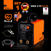 PANTERMAX Pulzní svářecí invertor MMA215Pulse® SET1 (MMA/TIG) Náhled