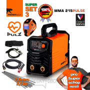 PANTERMAX Pulzní svářecí invertor MMA215Pulse® SET3 (MMA/TIG) Náhled