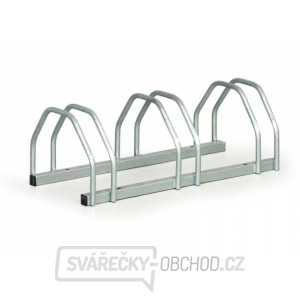 Stojan na kola lomený 750x300x255mm - 3 místa Stojan na kola lomený 750x300x255mm - 3 místa gallery main image