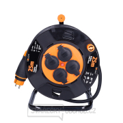 Solight 4z prodlužovací přívod - na bubnu, 25m neopren, 3x 2,5mm2, IP44 Náhled