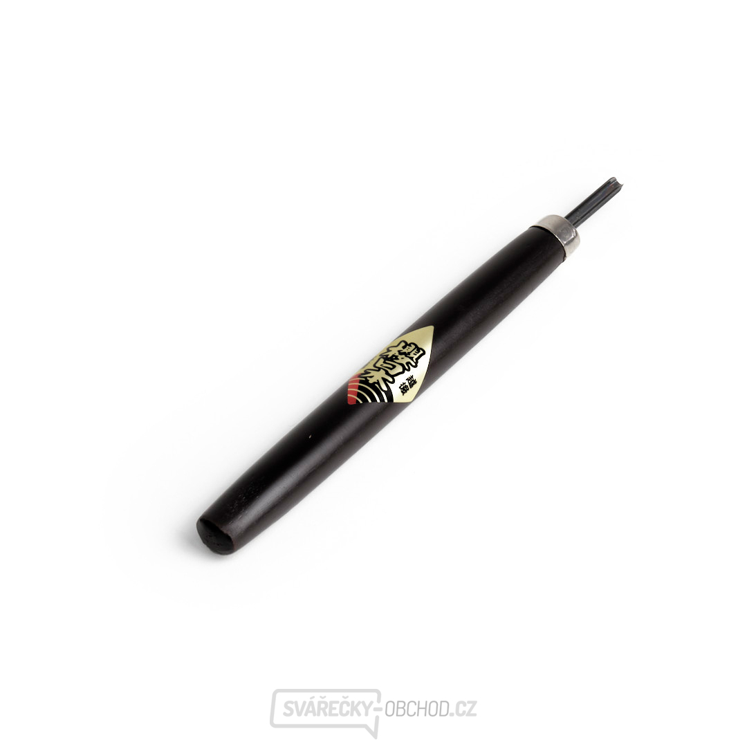 Japonské řezbářské mini-dláto SAKURA Nihon s U čepelí - 3 mm