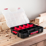Stohovatelný kufříkový organizér na šroubky TOOLCREST Stohovatelný kufříkový organizér na šroubky TOOLCREST náhled