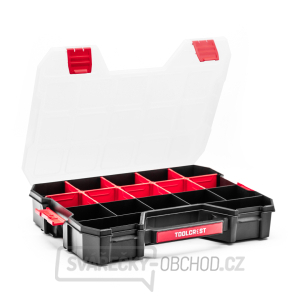 Stohovatelný kufříkový organizér na šroubky TOOLCREST Stohovatelný kufříkový organizér na šroubky TOOLCREST gallery main image