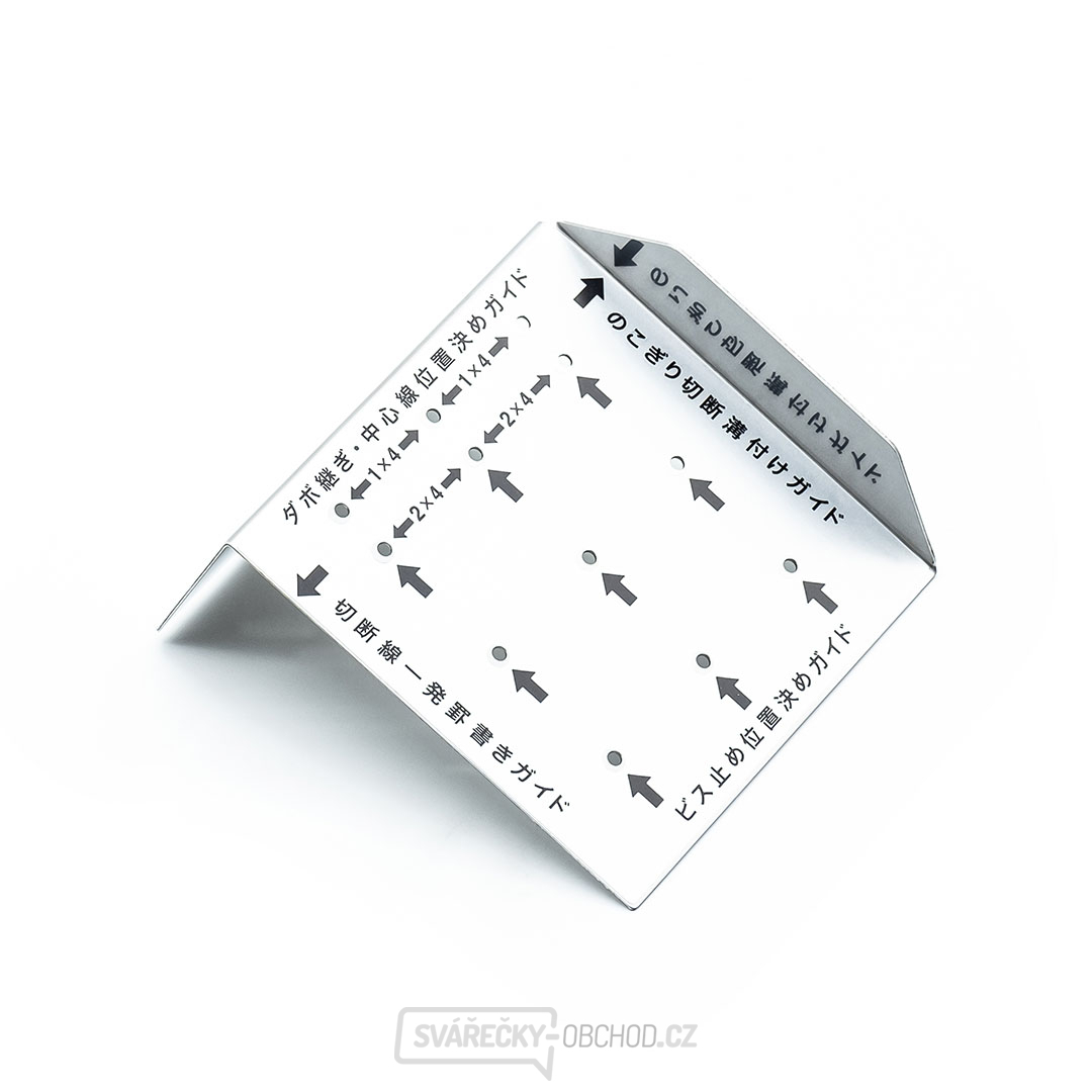 Nerezové vodítko 2x4 Rakuda pro řezání japonskou pilkou