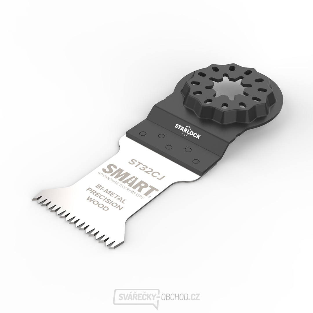 Ponorný pilový list SMART PROFI STARLOCK s hrubým ozubením na dřevo a plast, 32 mm - 1 kus