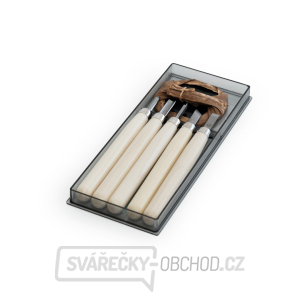 Sada řezbářských mini-dlát MARUICHI R-5 s dřevěnou rukojetí - 5 kusů Sada řezbářských mini-dlát MARUICHI R-5 s dřevěnou rukojetí - 5 kusů gallery main image