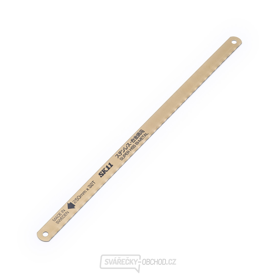 Sada 2 bimetalových pilových listů SK11 ze švédské oceli - 32 TPI