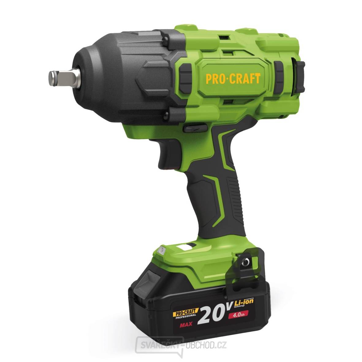 Aku rázový utahovák Procraft PWA80 (bez baterie a nabíječky) | PWA80bb