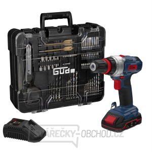 AKUMULÁTOROVÝ VRTACÍ ŠROUBOVÁK BS 18 - Set 126 dílů AKUMULÁTOROVÝ VRTACÍ ŠROUBOVÁK BS 18 - Set 126 dílů gallery main image