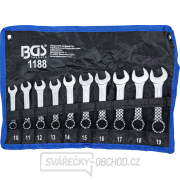Sada očkoplochých klíčů BGS 1188 | velmi krátké | 10 - 19 mm | 10dílná náhled
