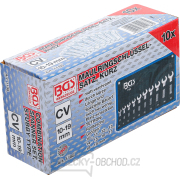 Sada očkoplochých klíčů BGS 1188 | velmi krátké | 10 - 19 mm | 10dílná náhled