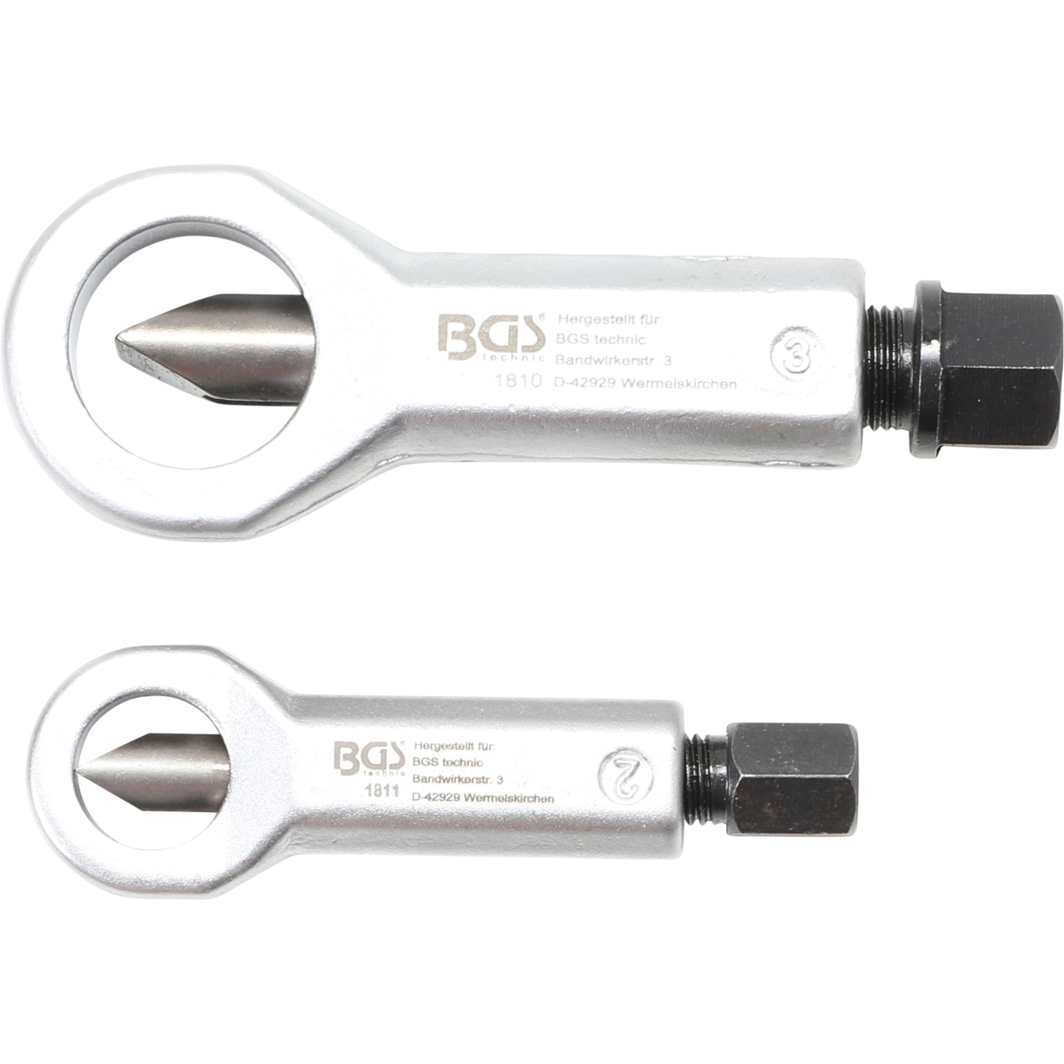 Sada trháků matic BGS 1812 | 12 - 16 mm / 16 - 22 mm | 2dílná BGS1812