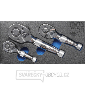 Sada ráčen s přepínací páčkou BGS 215 | 6,3 mm (1/4 Sada ráčen s přepínací páčkou BGS 215 | 6,3 mm (1/4
