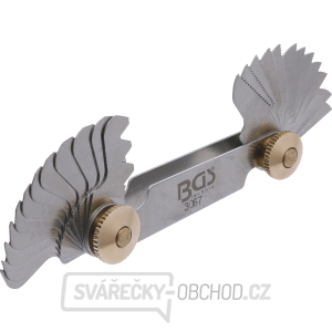 Závitové měrky BGS 3067 | 24 plátků | metrické 0,25 - 6,00 mm Závitové měrky BGS 3067 | 24 plátků | metrické 0,25 - 6,00 mm gallery main image