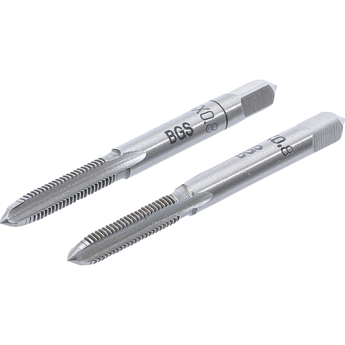 Sada závitníků | předřezávací a dokončovací závitník BGS 1900-M5X0.8-B | M5 x 0,8 | 2dílná BGS1900-M5X0.8-B