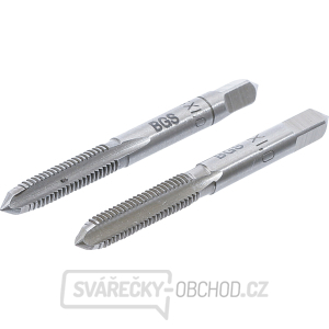Sada závitníků | předřezávací a dokončovací závitník BGS 1900-M6X1.0-B | M6 x 1,0 mm | 2dílná Sada závitníků | předřezávací a dokončovací závitník BGS 1900-M6X1.0-B | M6 x 1,0 mm | 2dílná gallery main image