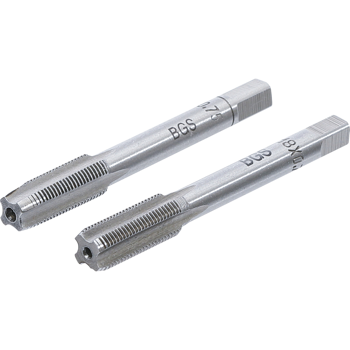 Sada závitníků | předřezávací a dokončovací závitník BGS 1900-M8X0.75-B | M8 x 0,75 mm | 2dílná BGS1900-M8X0.75-B