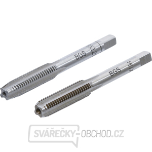 Sada závitníků | předřezávací a dokončovací závitník BGS 1900-M8X1.25-B  | M8 x 1,25 mm | 2dílná Sada závitníků | předřezávací a dokončovací závitník BGS 1900-M8X1.25-B  | M8 x 1,25 mm | 2dílná gallery main image
