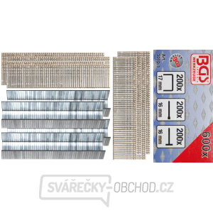 Sada svorek, čepů a sponek BGS 3010-1 | 600dílná gallery main image