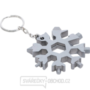 Multifunkční nástroj BGS 85880 | sněhová vločka | 18 v 1 | nerezová ocel náhled