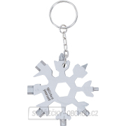 Multifunkční nástroj BGS 85880 | sněhová vločka | 18 v 1 | nerezová ocel náhled