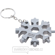 Multifunkční nástroj BGS 85880 | sněhová vločka | 18 v 1 | nerezová ocel Multifunkční nástroj BGS 85880 | sněhová vločka | 18 v 1 | nerezová ocel gallery main image